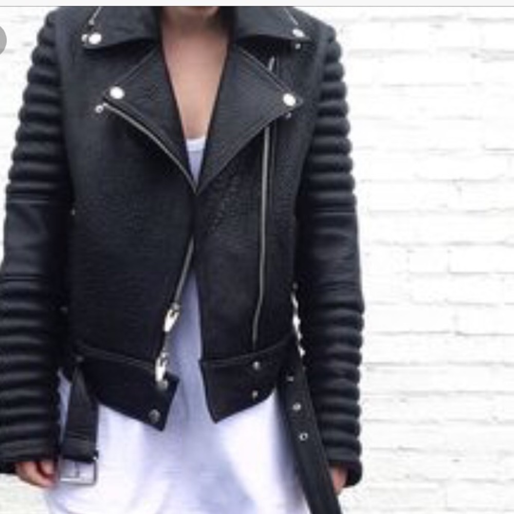 Brand new THE ARRIVALS Rainier leather jacket